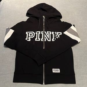 full zip hooded sweater, worn & washed, good condition, do not wear it anymore